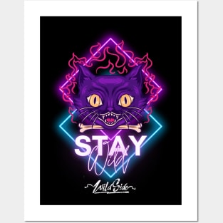 Groovy cat stay wild Posters and Art